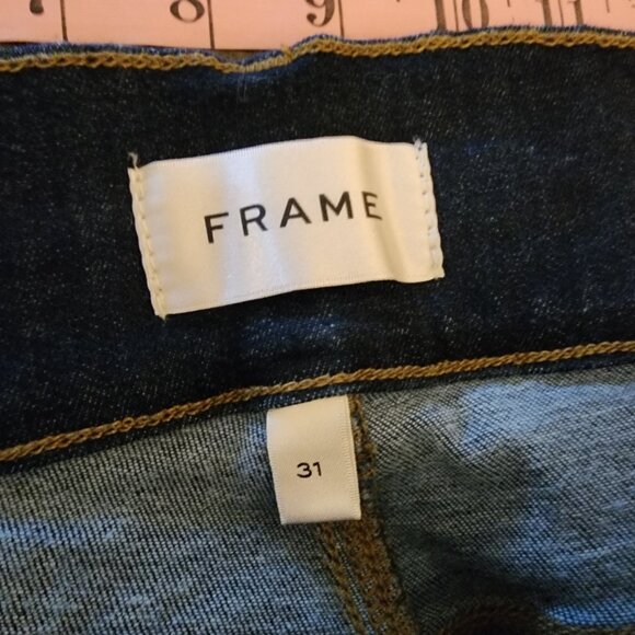 Frame le palazzo crop jeans NWOT Blue Size 32 - Picture 9 of 14